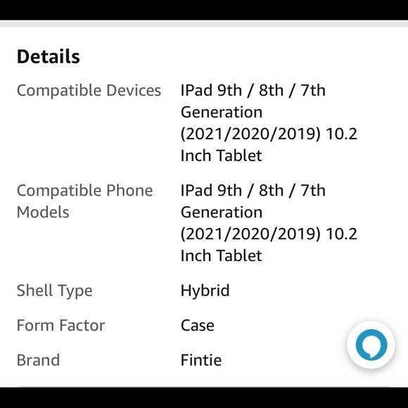 iPad case 7th/8th/9th Generation - Picture 2 of 2